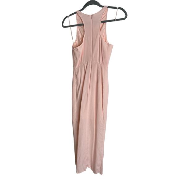Yumi Kim Astoria Tulip Hem Midi Dress Racerback Sleeveless Light Pink Size XS - Picture 10 of 12